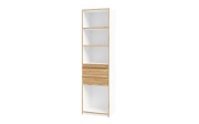 Regal Smart Room, Eiche-Nachbildung/weiß, 59,4 cm
