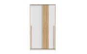 Kleiderschrank Smart Room, Eiche-Nachbildung/weiß
