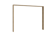 Passepartout Narago, Mauvelle Eiche-Nachbildung, 279,4 x 214,4 cm
