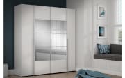 Kleiderschrank Narago, weiß, 200,1 x 210,5 cm