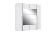 Kleiderschrank Narago, weiß, 200,1 x 210,5 cm