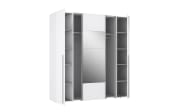 Kleiderschrank Narago, weiß, 200,1 x 210,5 cm