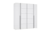 Kleiderschrank Narago, weiß, 200,1 x 210 cm