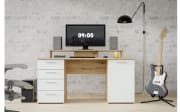 Schreibtisch Net106, Artisan Eiche Nachbildung/hellgrau