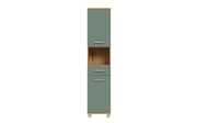 Hochschrank Veris, Artisan Eiche-Nachbildung/salbeifarbig