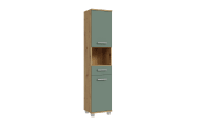 Hochschrank Veris, Artisan Eiche-Nachbildung/salbeifarbig