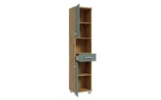 Hochschrank Veris, Artisan Eiche-Nachbildung/salbeifarbig