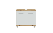 Waschbeckenunterschrank Veris, Artisan Eiche-Nachbildung/grau