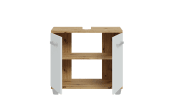 Waschbeckenunterschrank Veris, Artisan Eiche-Nachbildung/grau