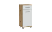 Midischrank Veris, Artisan Eiche-Nachbildung/grau