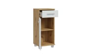Midischrank Veris, Artisan Eiche-Nachbildung/grau