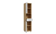 Hochschrank Veris, Artisan Eiche-Nachbildung/grau