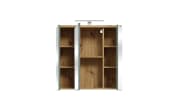 Spiegelschrank Veris, Artisan Eiche-Nachbildung/salbeifarbig
