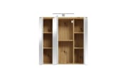 Spiegelschrank Veris, Artisan Eiche-Nachbildung/grau
