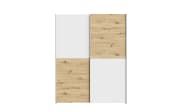 Kleiderschrank Schach&matt, Artisan Eiche-Nachbildung/weiß, 150,1 x 190,5 cm