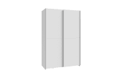 Kleiderschrank Schach&matt, weiß, 120,1 x 190,5 cm