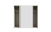 Kleiderschrank Schach&matt, weiß, 200,1 x 190,5 cm