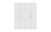 Kleiderschrank Econobox, weiß, 159,1 x 190,5 cm