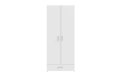 Kleiderschrank Econobox, weiß, 79,7 x 190,5 cm