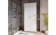 Kleiderschrank Econobox, weiß, 79,7 x 190,5 cm