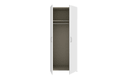 Kleiderschrank Econobox, weiß, 79,7 x 190,5 cm
