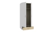 Kleiderschrank Econobox, Puccini Eiche-Nachbildung/weiß, 79,7 x 190,5 cm
