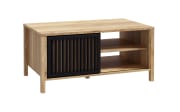 Couchtisch JYTANA, Eiche-Nachbildung/schwarz