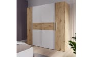 Kleiderschrank Kalixtus, Artisan Eiche-Nachbildung/weiß, 200 x 190,5 cm
