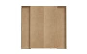 Kleiderschrank Kalixtus, Artisan Eiche-Nachbildung/weiß, 200 x 190,5 cm
