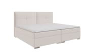 Boxspringbett Star 2, hellgrau