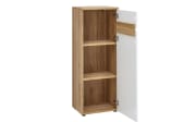 Schrank Clyde, Eiche-Nachbildung/weiß