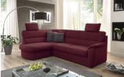 Wohnlandschaft Pandora, aubergine, Ottomane links