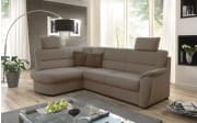 Wohnlandschaft Pandora, taupe, Ottomane links