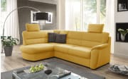 Wohnlandschaft Pandora, mustard, Ottomane links