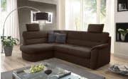 Wohnlandschaft Pandora, espresso, Ottomane links