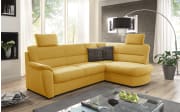 Wohnlandschaft Pandora, mustard, Ottomane rechts
