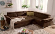 Wohnlandschaft Arngast, cognac, inkl. Funktionen