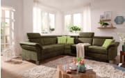 Wohnlandschaft Arngast, olive, inkl. Funktionen