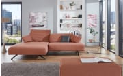 Wohnlandschaft 1052 Allershausen, peach, inkl. elektrische Sitztiefenverstellung