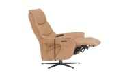 Leder Relaxsessel 7052 Karwendel, beige, inkl. motorische Verstellung