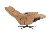 Leder Relaxsessel 7052 Karwendel, beige, inkl. motorische Verstellung