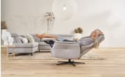 Relaxsessel 9566, asche, inkl. Funktionen
