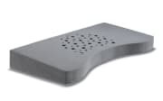 Kissen Geltex Flat, weiß, 70 x 35 cm