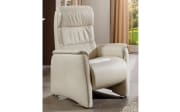 Leder Funktionssessel HU-FO15021, creme, small, inkl. motorischer Verstellung
