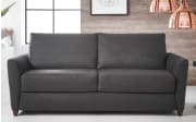 Schlafsofa Bergamo, anthrazit, 140 x 200 cm
