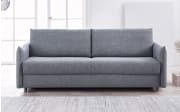 Schlafsofa Grande, blaugrau, 180 x 200 cm, mit Lattenrost und Matratze