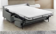 Schlafsofa Lina, mint, 140 x 200 cm, mit kappbaren Armlehnen