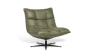Einzelsessel Cloudie, grün, inkl. Drehfunktion