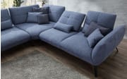 Wohnlandschaft Dover, eisblau, frost grey, inkl. Funktionen