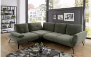 Wohnlandschaft Dover Cord, grün, inkl. Schwenkrücken